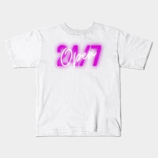 Open 24/7 Kids T-Shirt